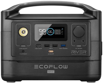Зарядна станція EcoFlow RIVER Max (576 Вт·год) - Refurbished REF-EFRIVER600MAX-EU фото
